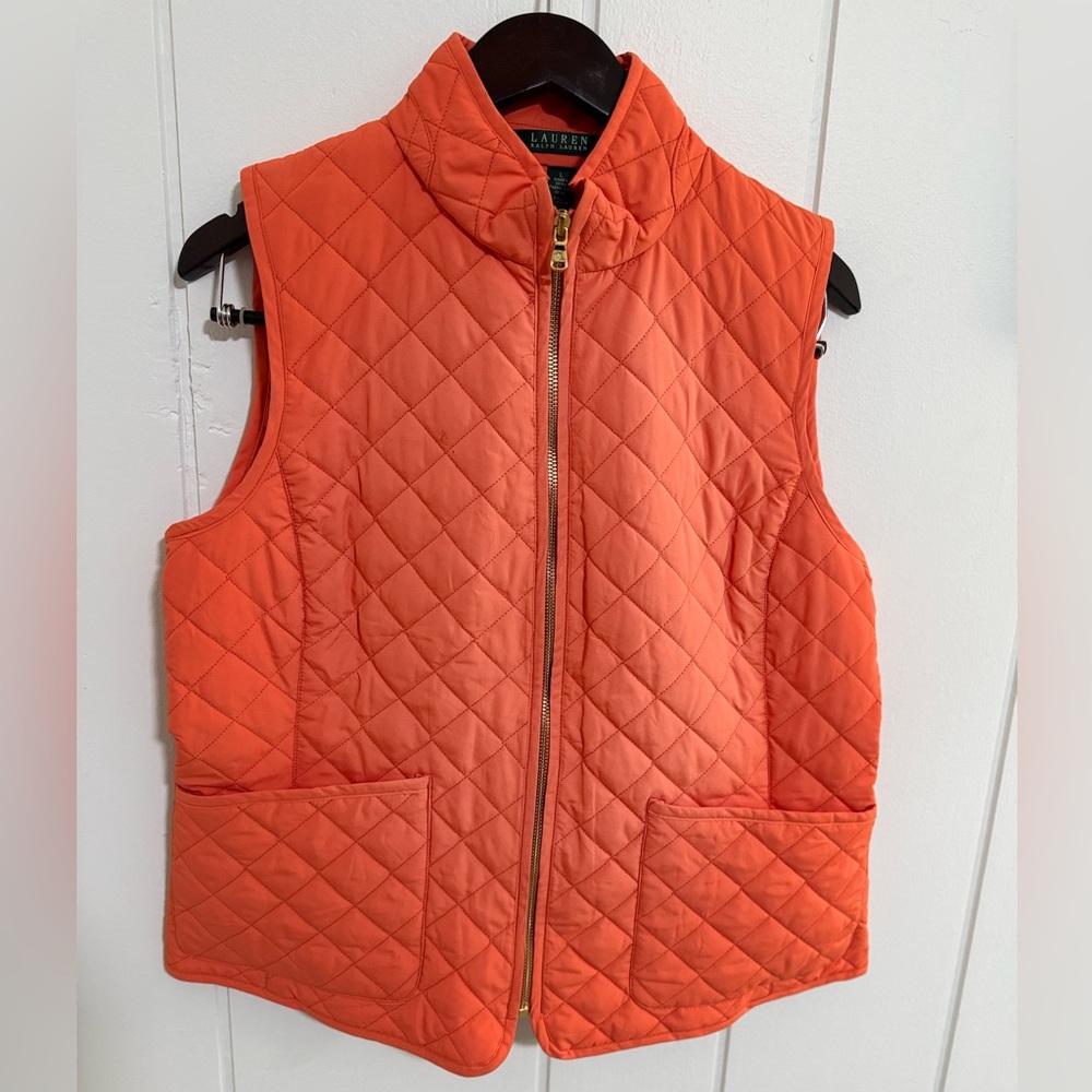 New Ralph Lauren Women’s Diamond Quilted Vest